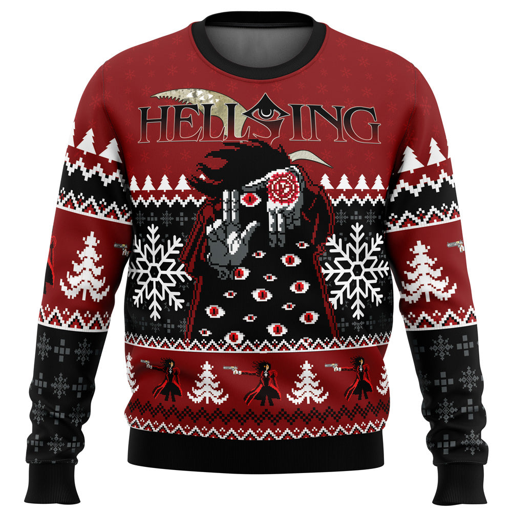 Morukai "God With Us Hellsing Ugly Sweater