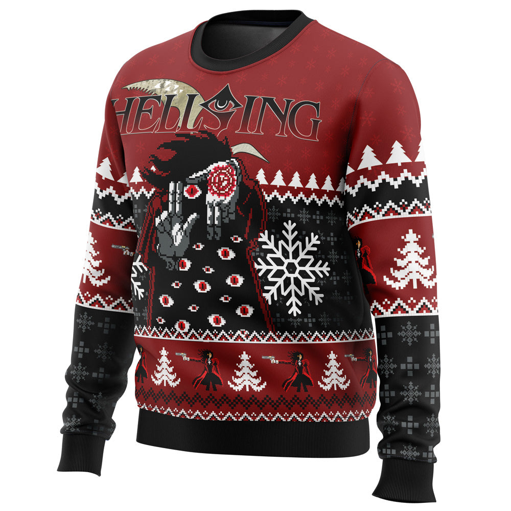 Morukai "God With Us Hellsing Ugly Sweater