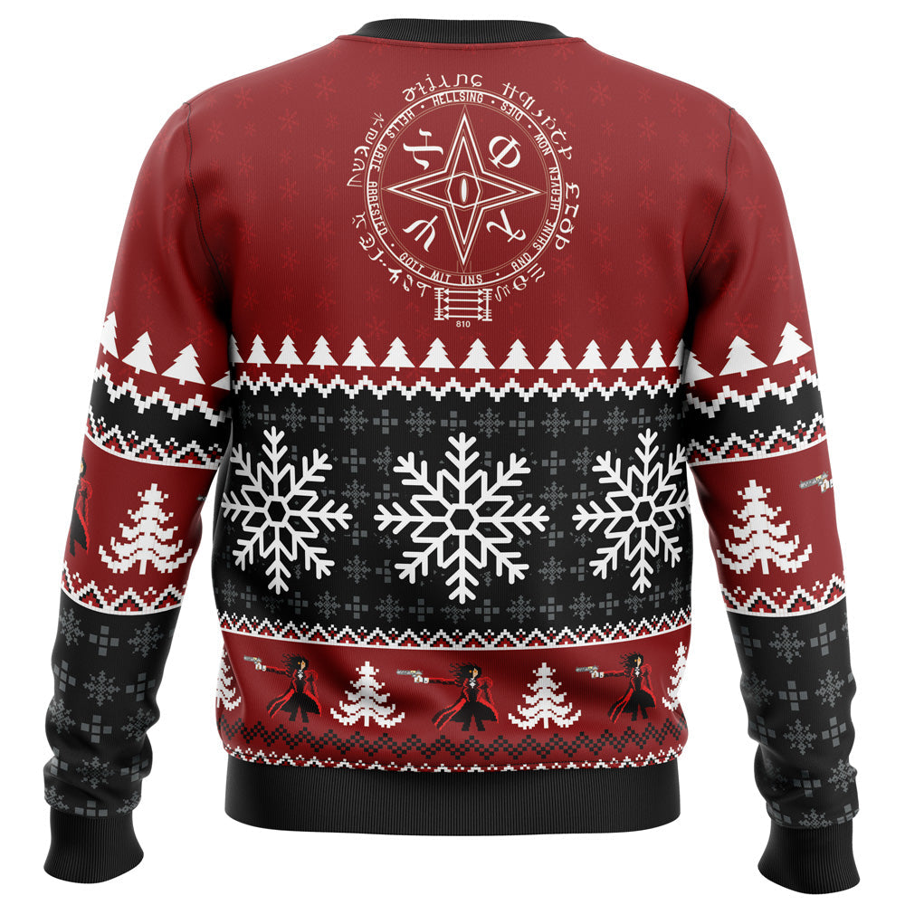 Morukai "God With Us Hellsing Ugly Sweater