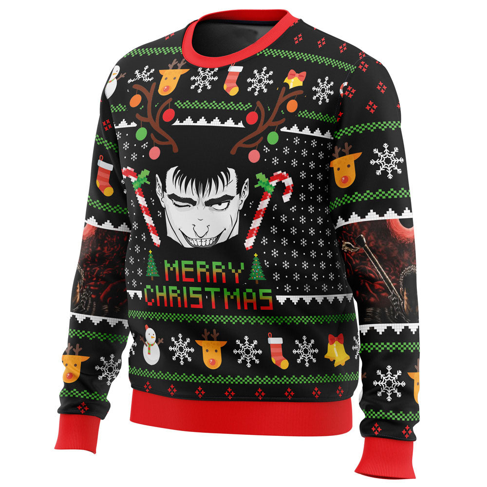 Morukai "Christmas Guts" Berserk Ugly Sweater
