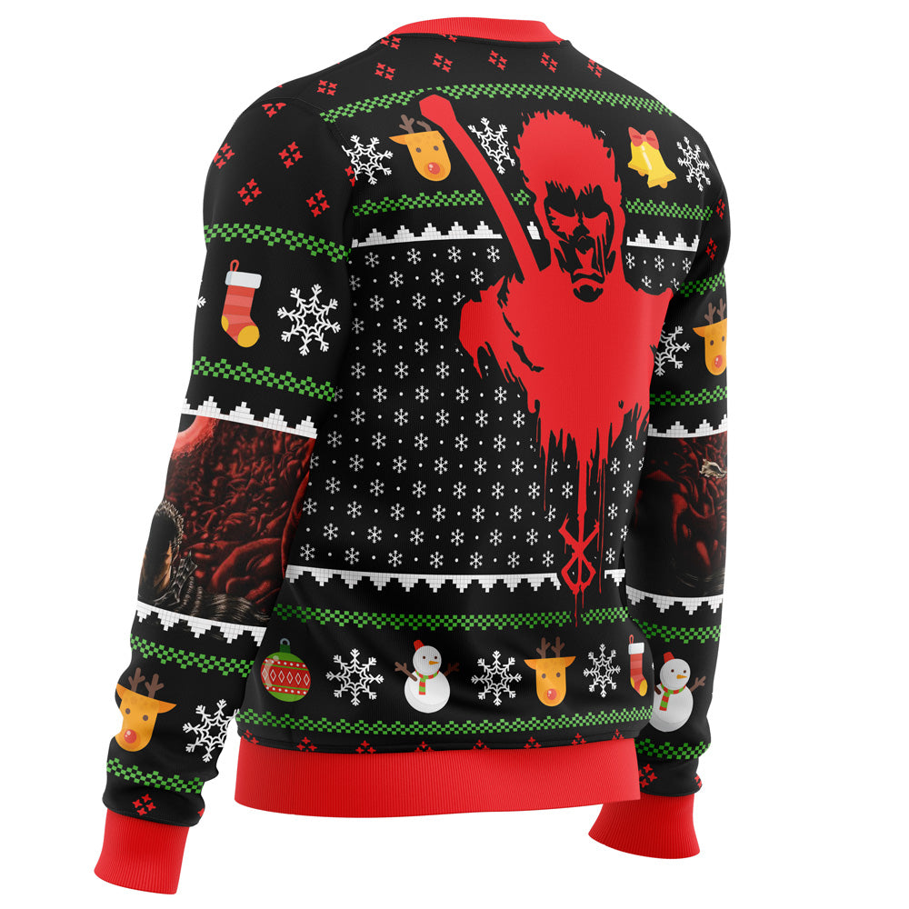 Morukai "Christmas Guts" Berserk Ugly Sweater