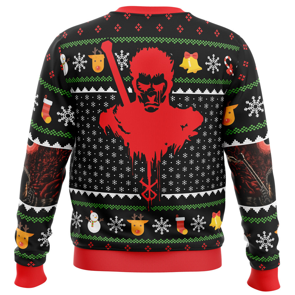 Morukai "Christmas Guts" Berserk Ugly Sweater