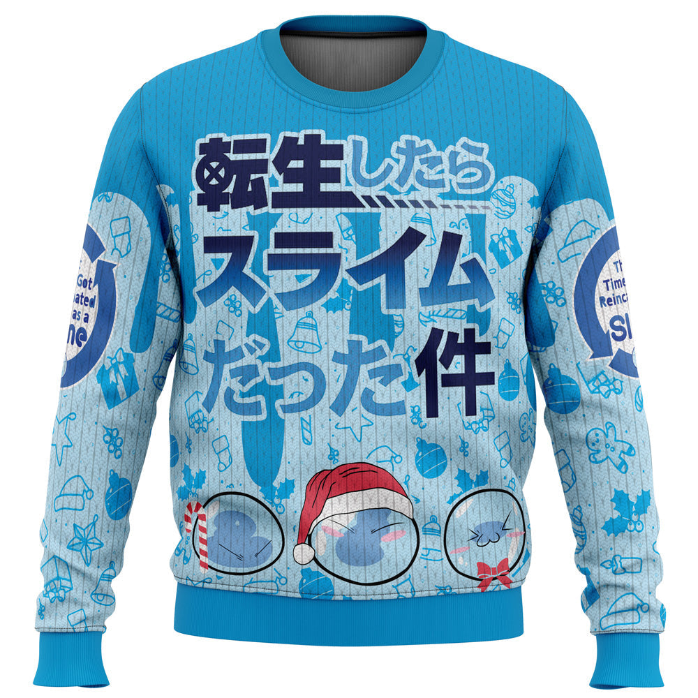 Morukai "I Got Slimy That time I got reincarnated as a slime Christmas Sweater