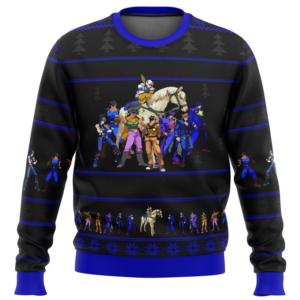 Morukai "All Jojo" Jojo's Bizarre Adventure Ugly Sweater