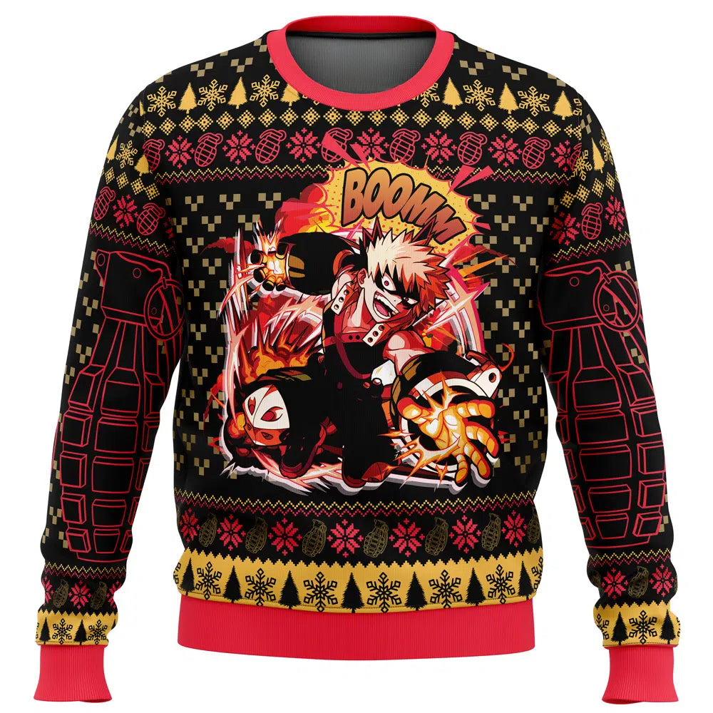 Morukai "Katsuki Bakugo" My Hero Academia Ugly Sweater