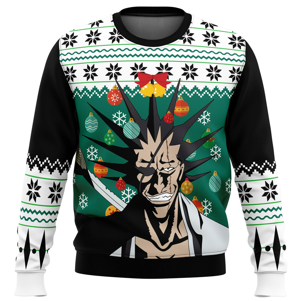 Morukai "Kenpachi Zaraki" Bleach Ugly Sweater