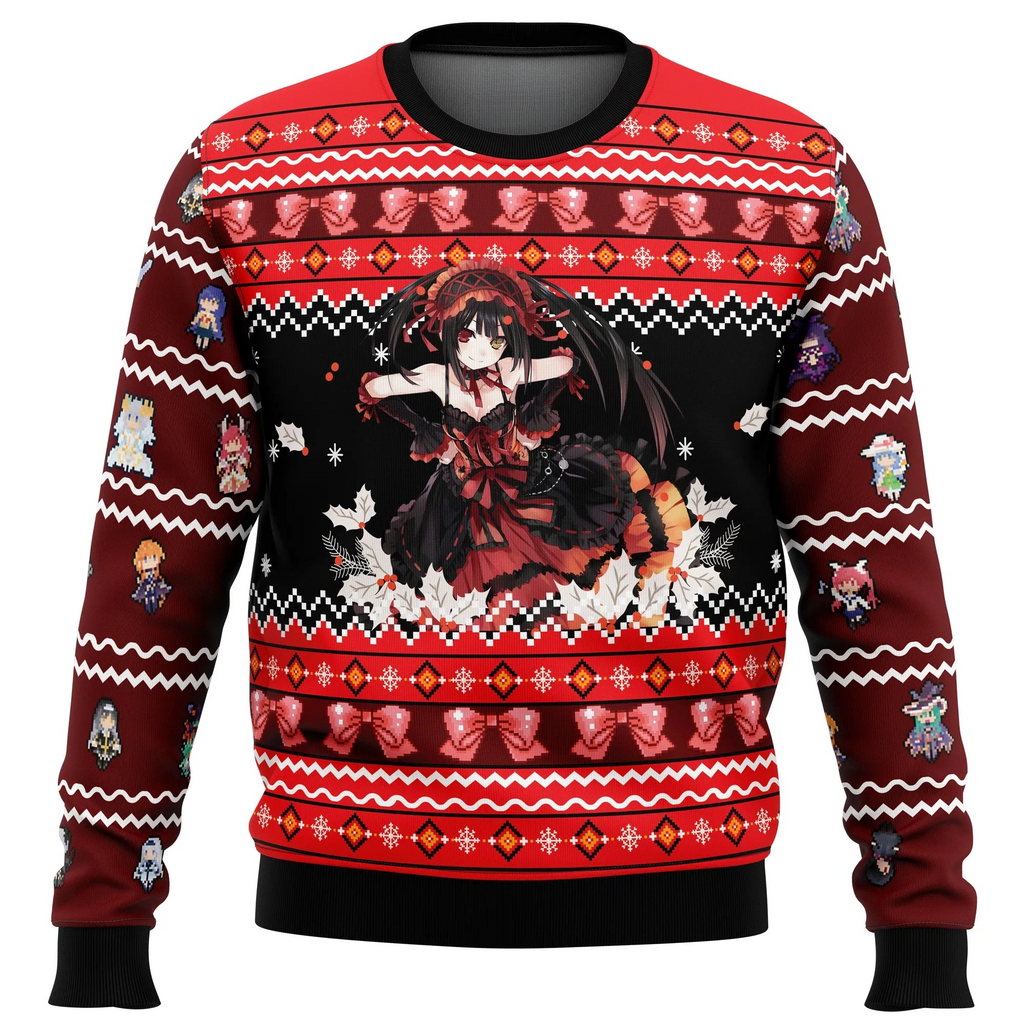 Morukai "Kurumi Tokisaki Date A Live Ugly Sweater