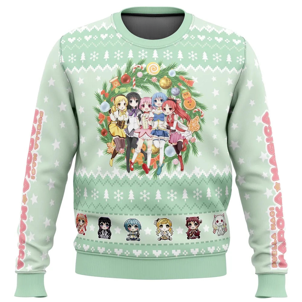 Morukai "Magical Girls Puella Magi Madoka Magica Ugly Sweater