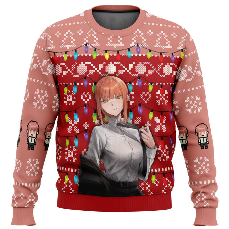 Morukai "Makima Chainsaw Man Ugly Sweater