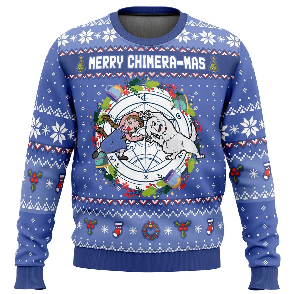 Morukai "Merry Chimera-mas" Fullmetal Alchemist Ugly Sweater