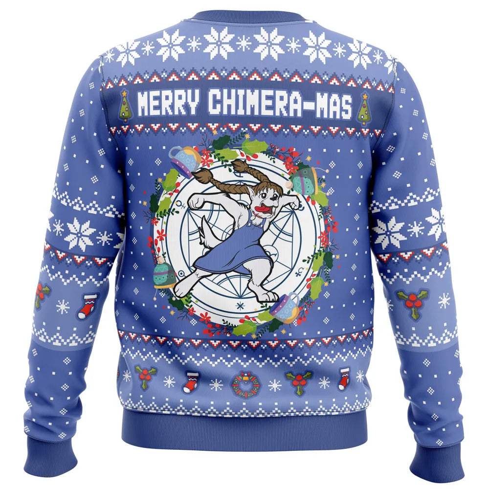 Morukai "Merry Chimera-mas" Fullmetal Alchemist Ugly Sweater