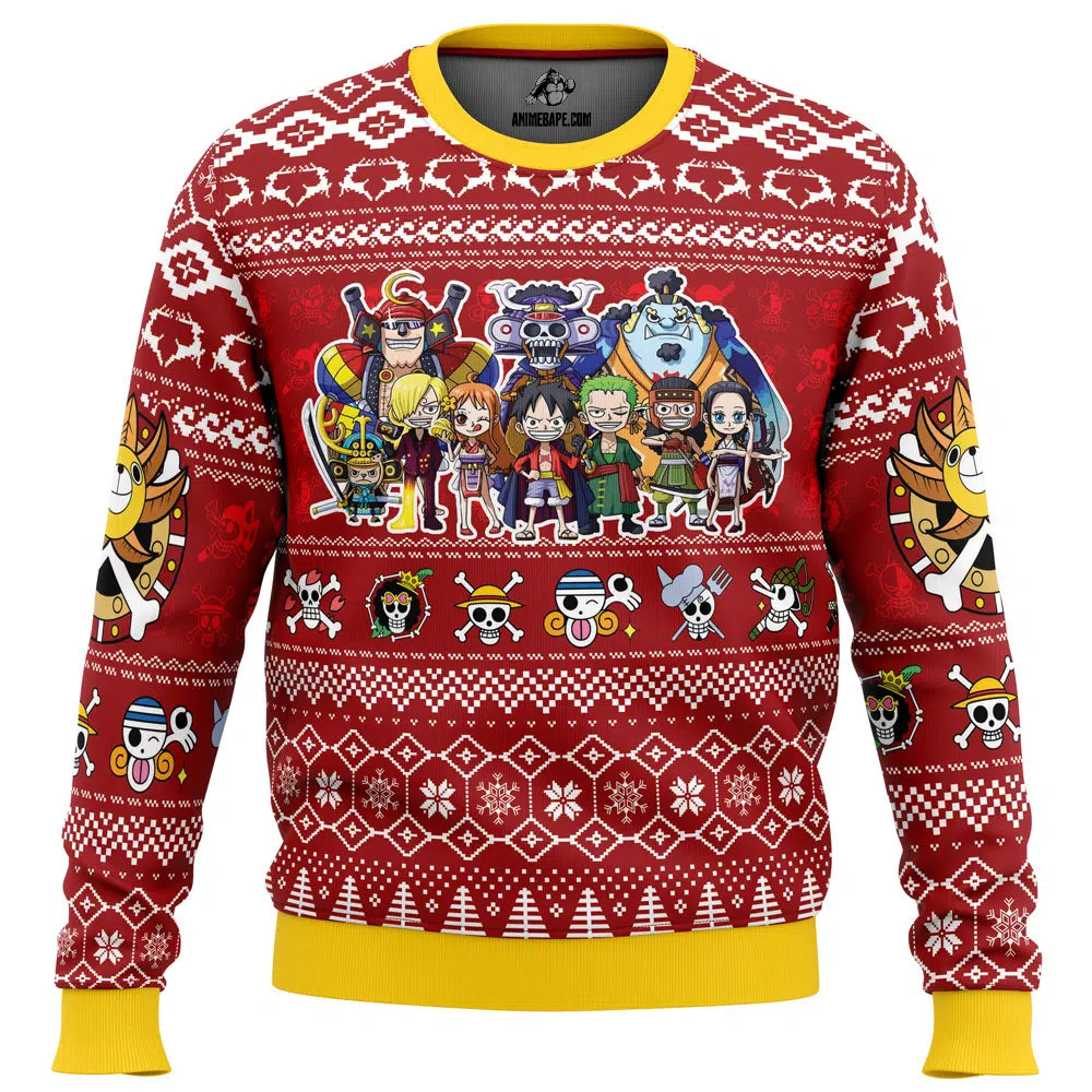 Morukai "Merry Mugiwara Pirates One Piece Ugly Sweater