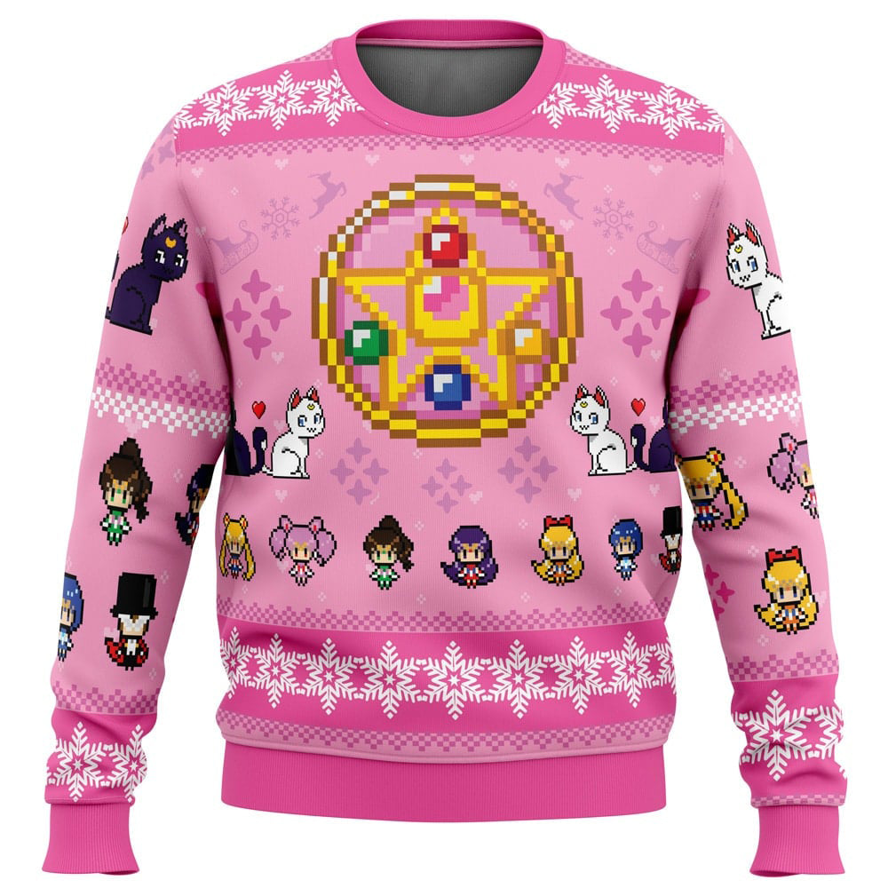Morukai "Merry Senshi Sailor Moon Ugly Sweater