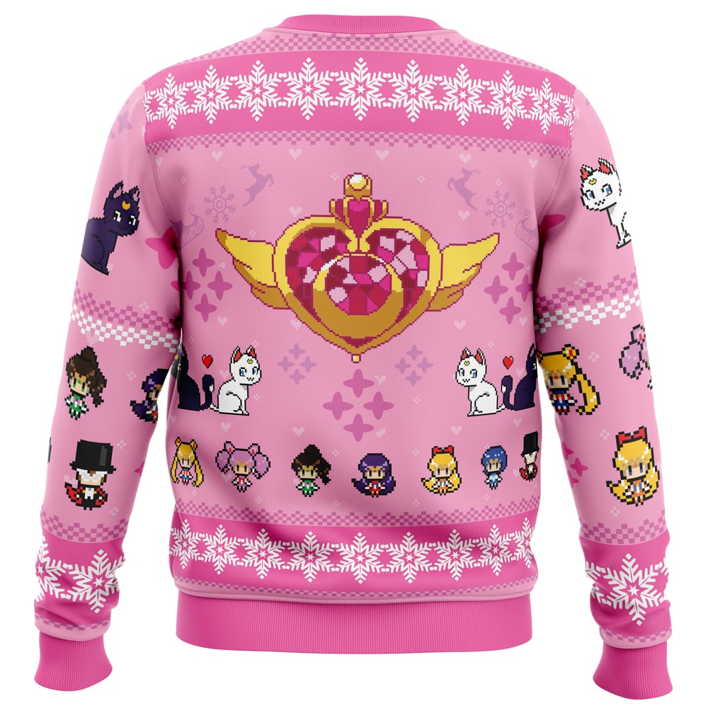 Morukai "Merry Senshi Sailor Moon Ugly Sweater