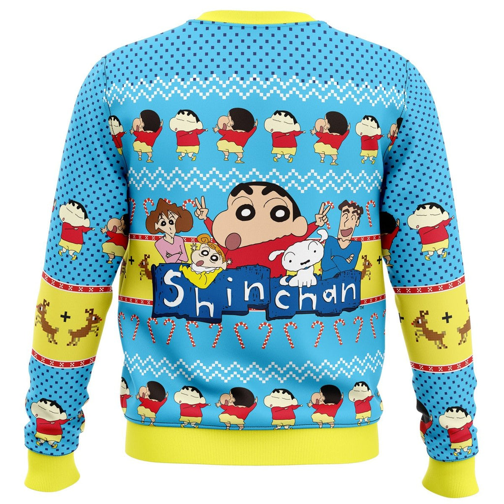 Morukai "Naughty Shinnosuke Crayon Shin-chan Ugly Sweater