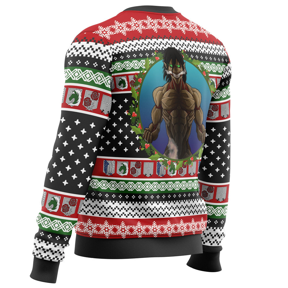 Morukai "Nine Titans Attack on Titan Ugly Sweater