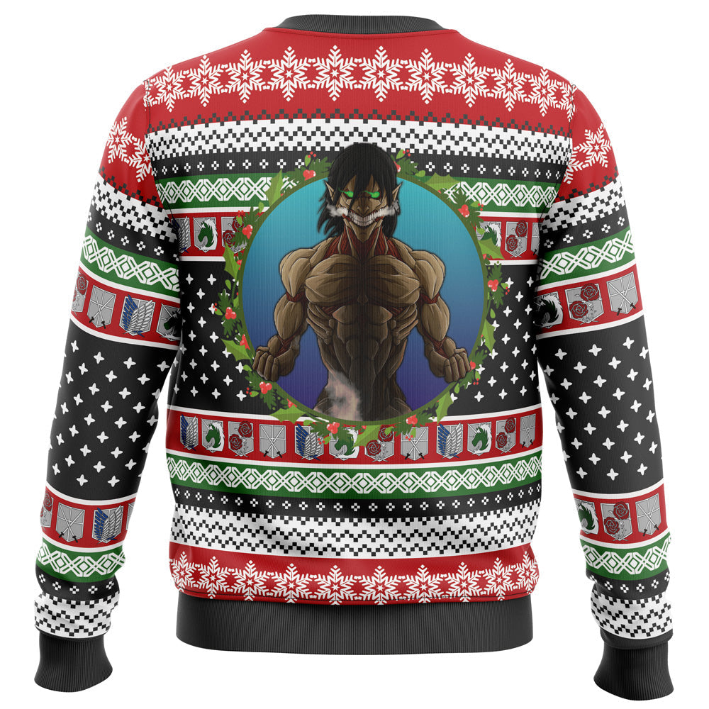 Morukai "Nine Titans Attack on Titan Ugly Sweater