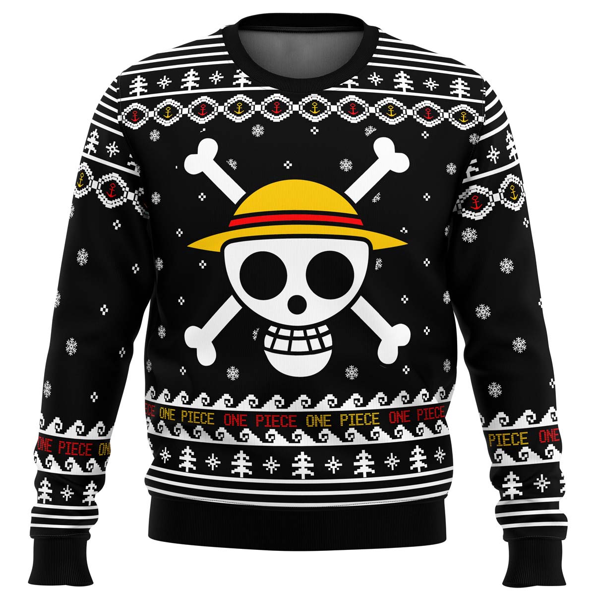 Morukai "One Piece Straw Hat Pirates Christmas Ugly Sweater