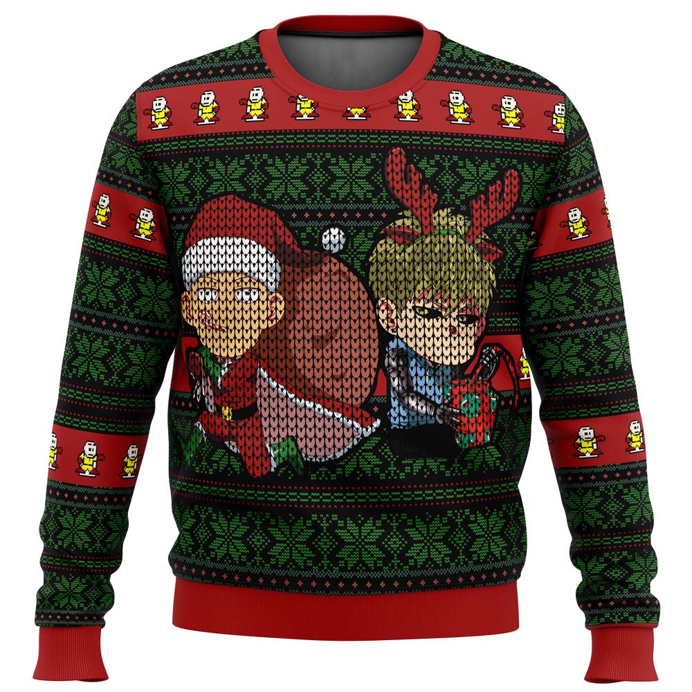 Morukai "One Punch Man Holiday Ugly Sweater