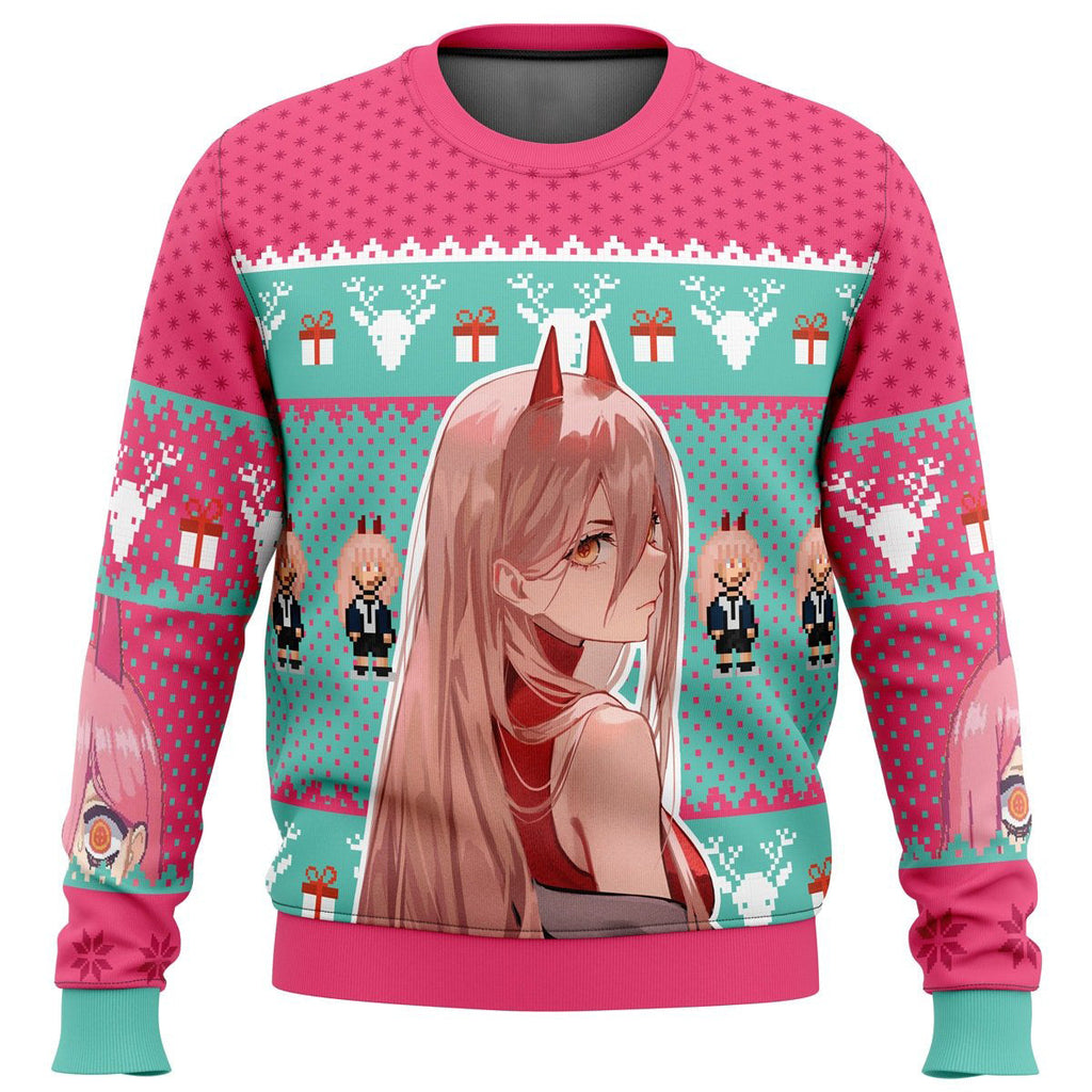Morukai "Power Chainsaw Man Ugly Sweater