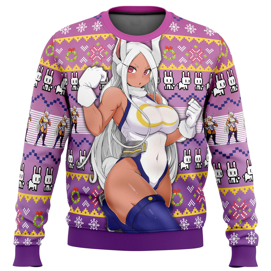 Morukai "Rumi Mirko Usagiyama" My Hero Academia Ugly Sweater
