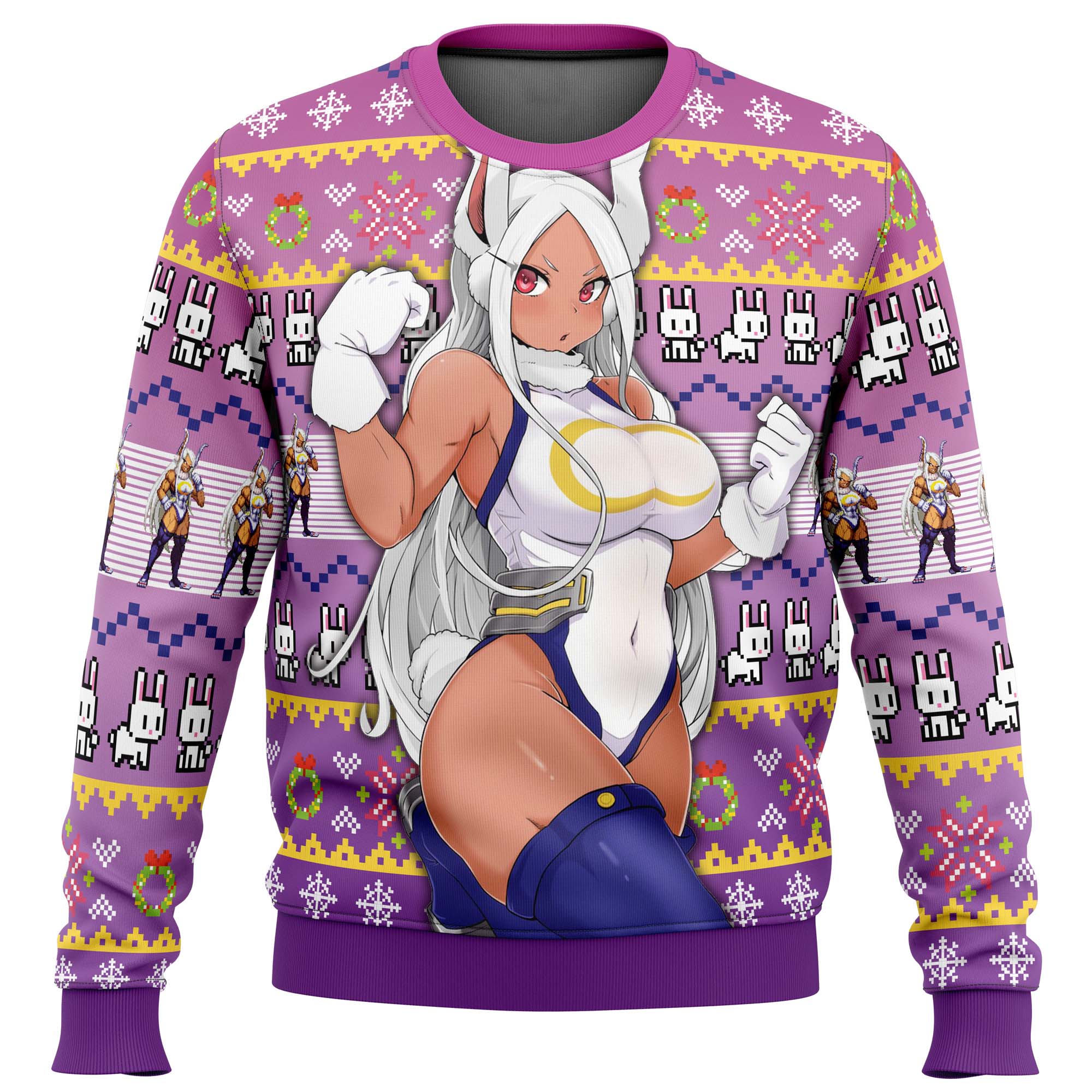 Morukai "Rumi Mirko Usagiyama" My Hero Academia Ugly Sweater