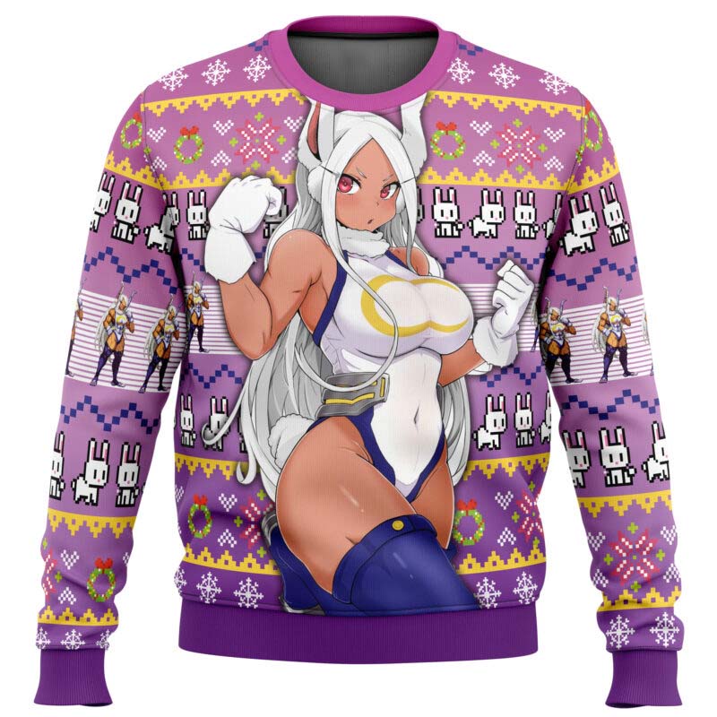 Morukai "Rumi Mirko Usagiyama" My Hero Academia Ugly Sweater