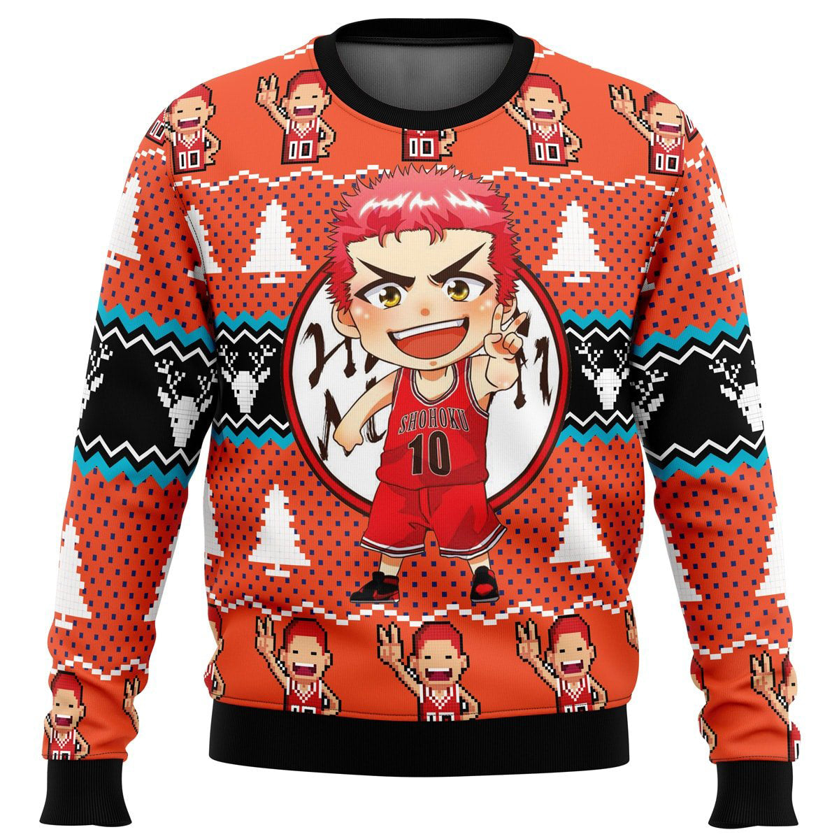 Morukai "Sakuragi Hanamichi Slam Dunk Ugly Sweater