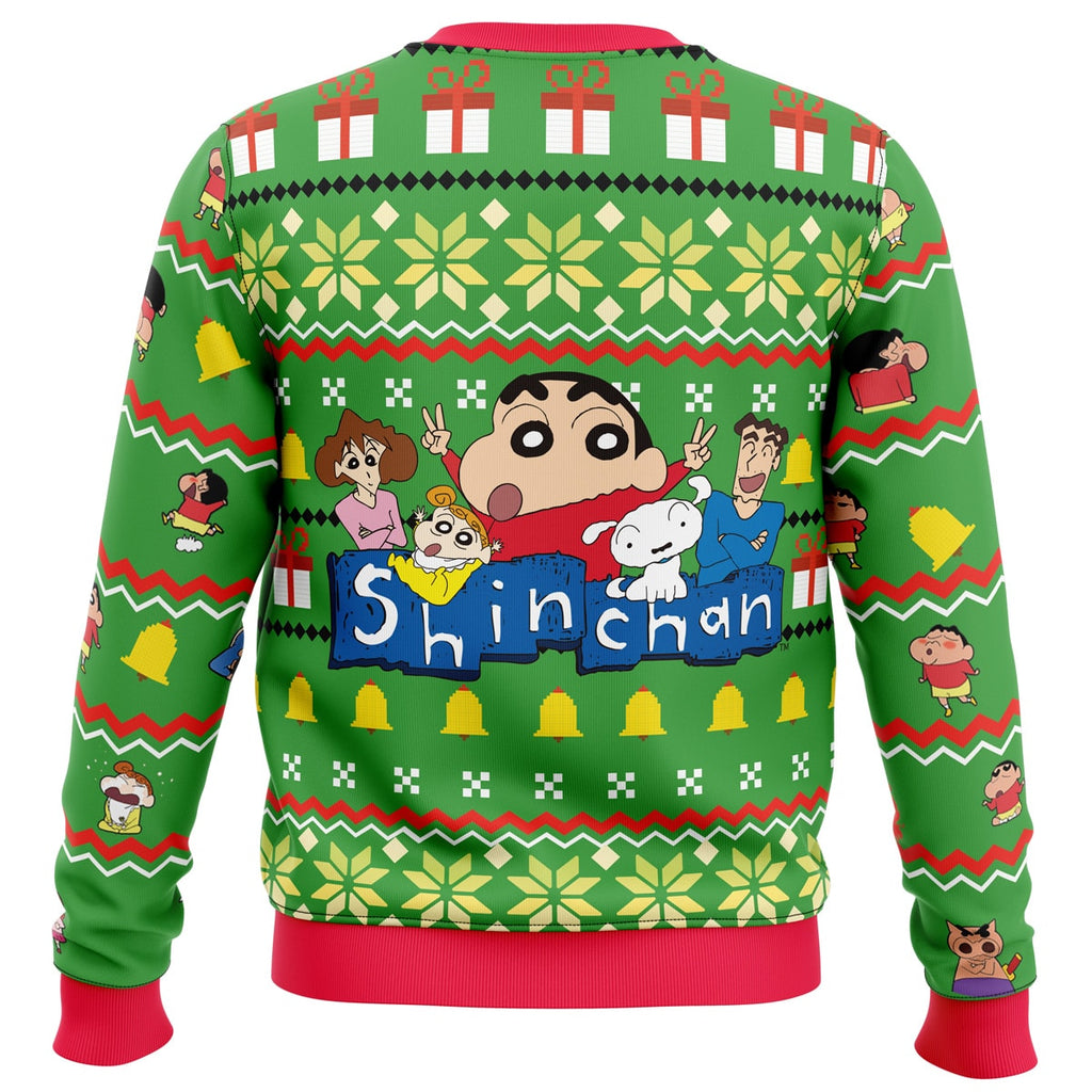 Morukai "Santa Shinnosuke Crayon Shin-chan Ugly Sweater