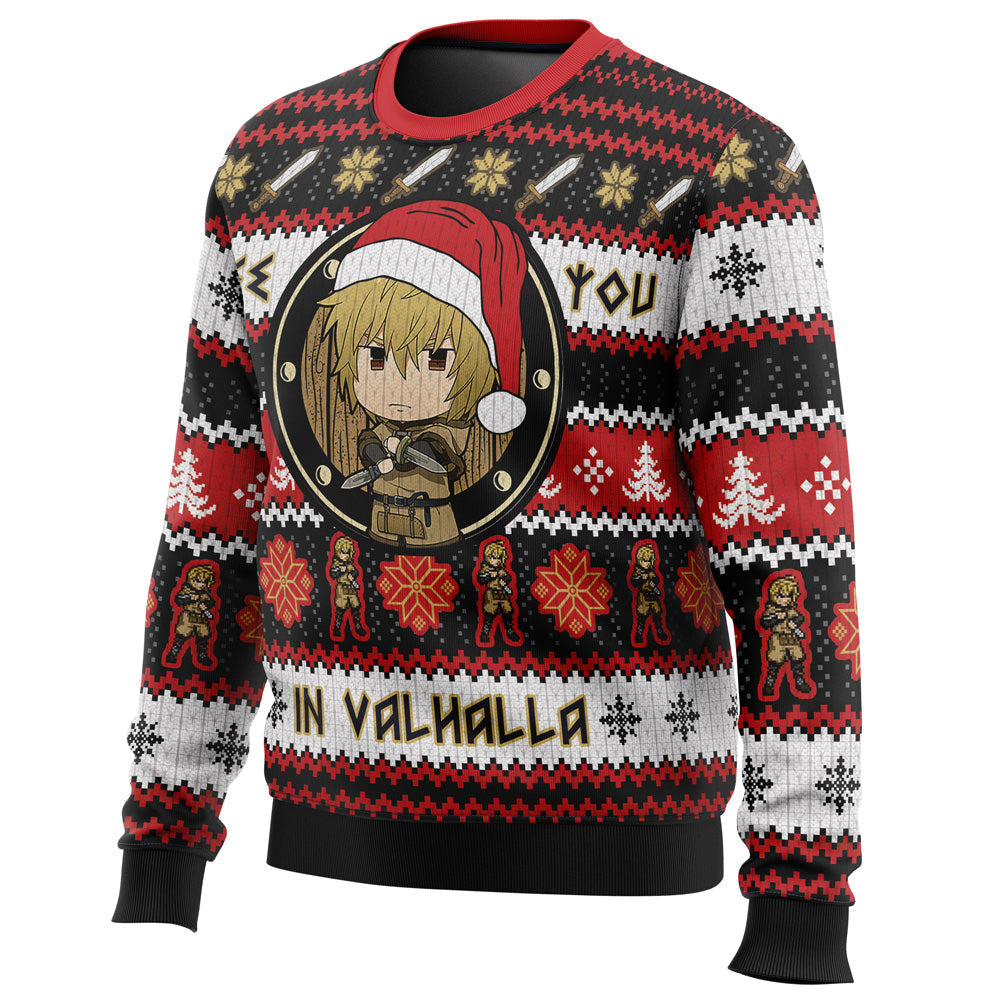 Morukai "See You in Valhalla" Vinland Saga Ugly Sweater