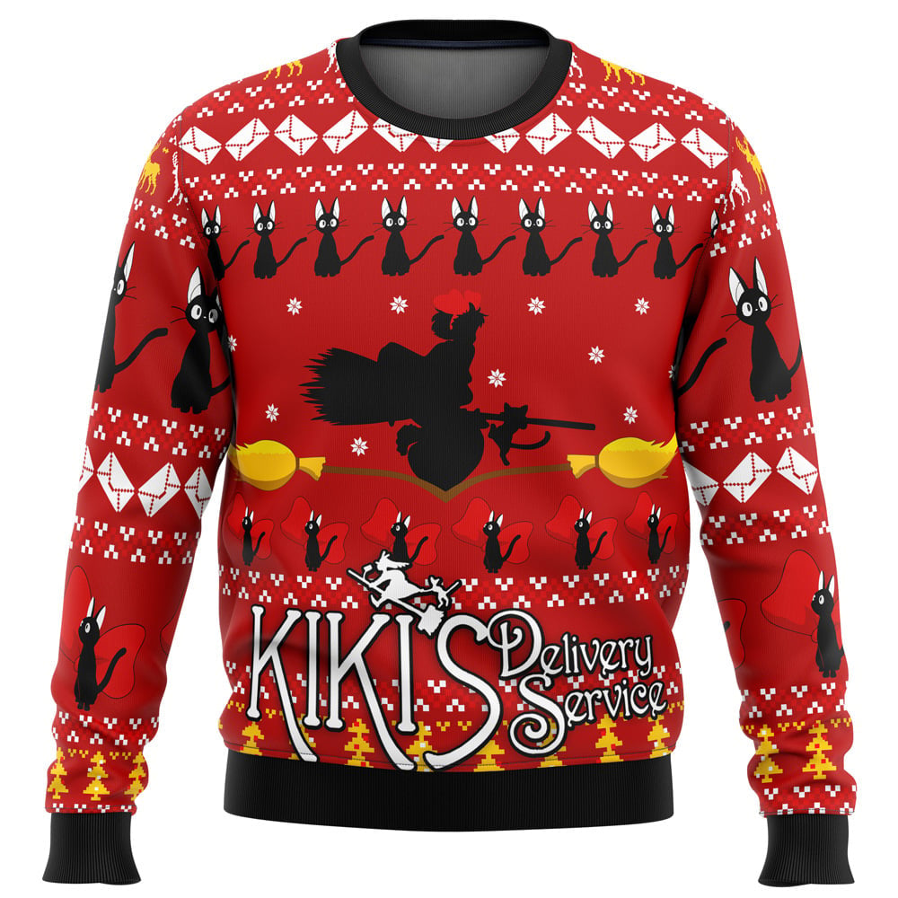 Morukai "Silhouette Kiki's Delivery Service Ugly Sweater