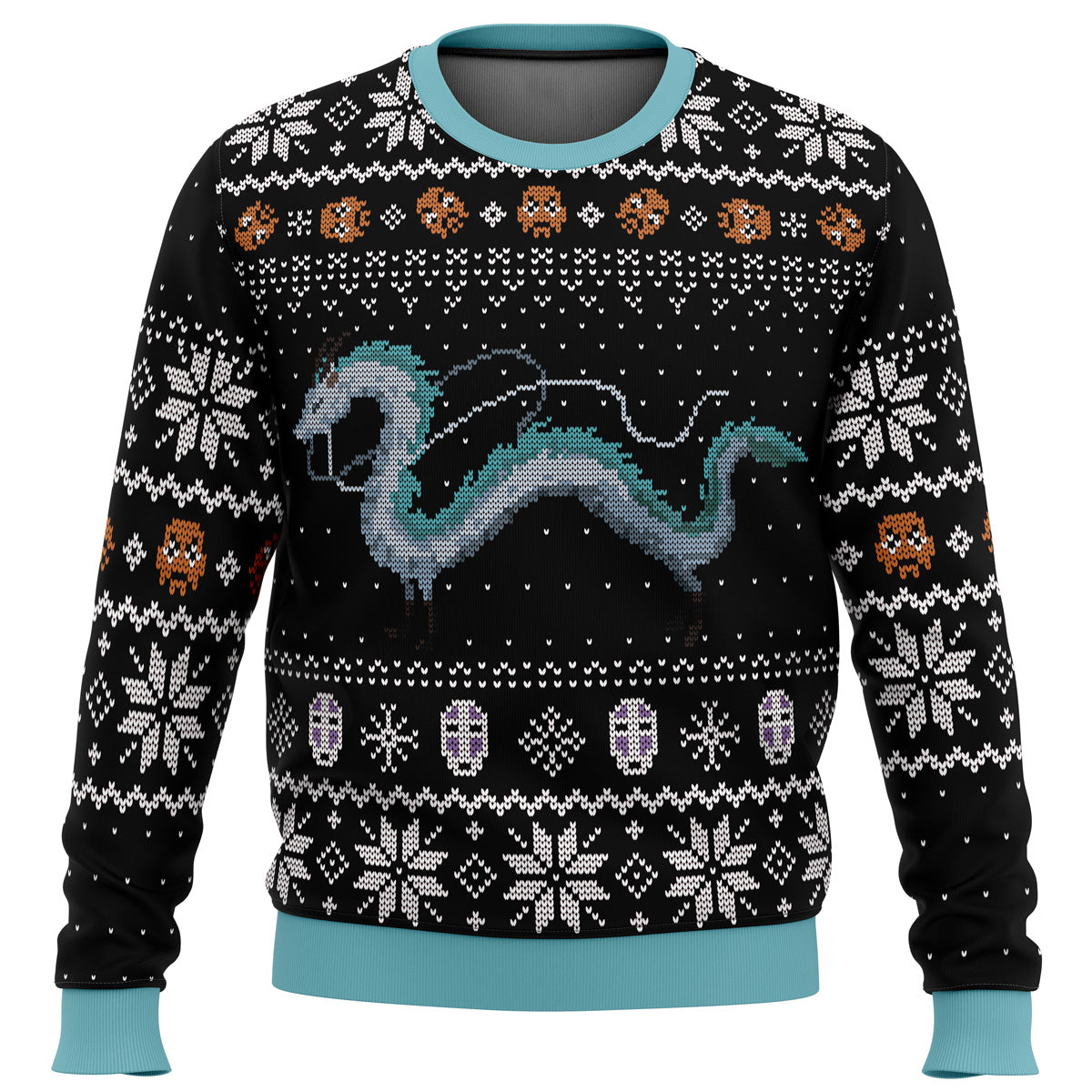 Morukai "Studio Ghibli Haku Spirited Away Miyazaki Ugly Sweater