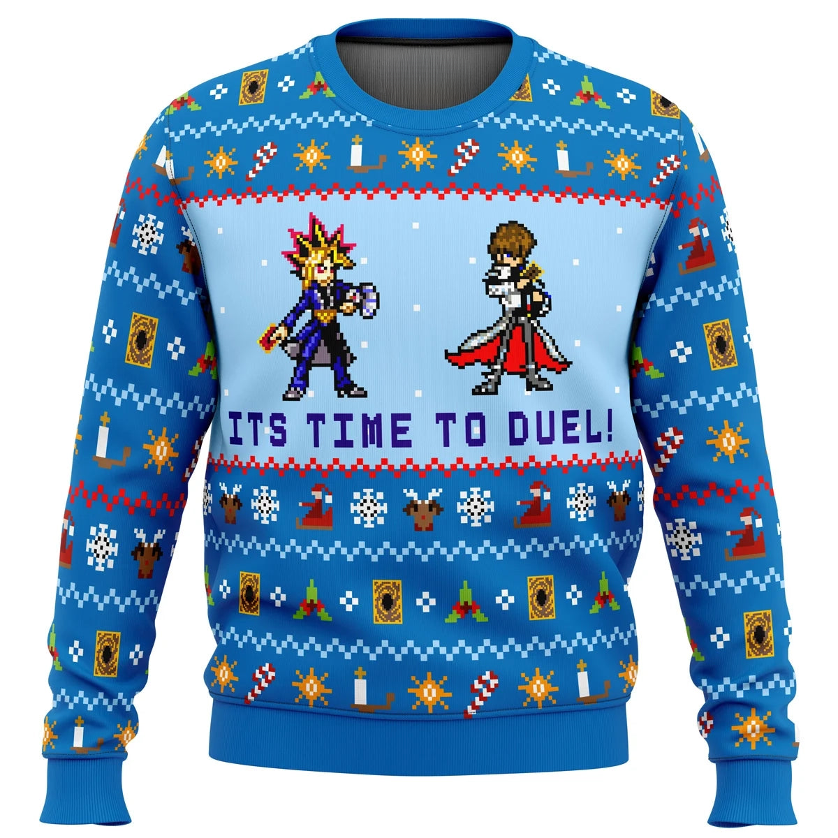 Morukai "Yugioh Its Time To Duel Ugly Sweater
