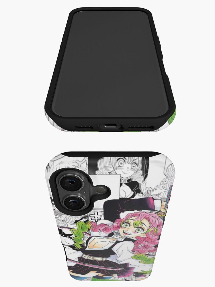 Morukai "Upper Moon No 3" Demon Slayer iPhone 11-16 Tough Case