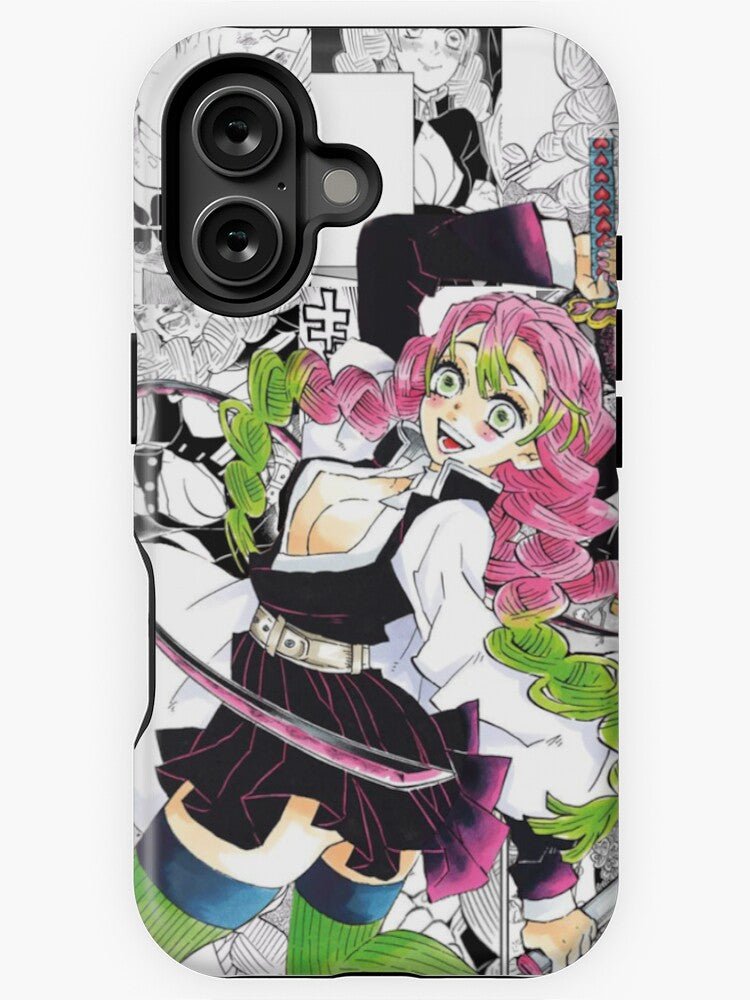 Morukai "Upper Moon No 3" Demon Slayer iPhone 11-16 Tough Case