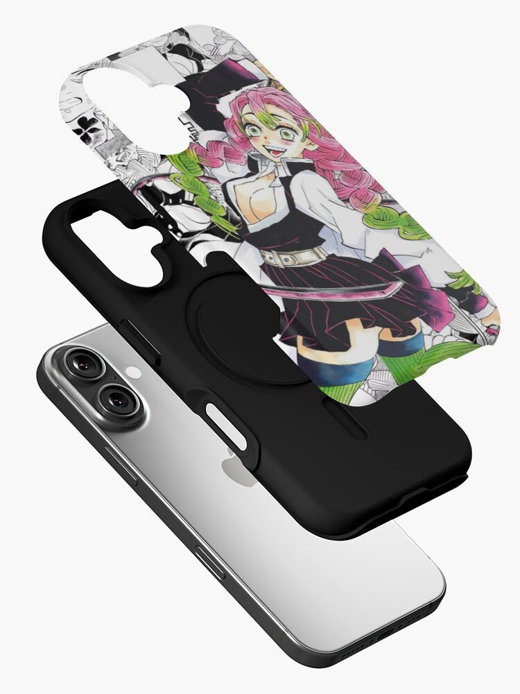 Morukai "Upper Moon No 3" Demon Slayer iPhone 11-16 Tough Case