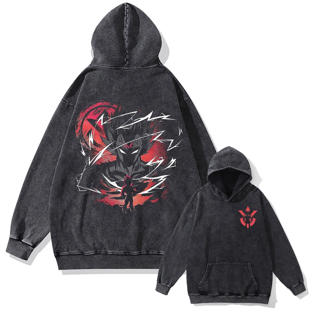 Morukai "Majin Vegata" Dragon Ball Vintage Oversized Hoodie V2