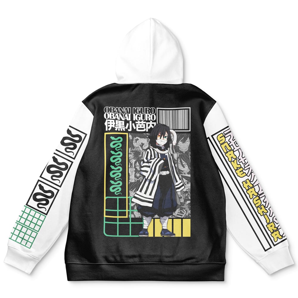 Morukai "Obanai Iguro Demon Slayer Streetwear Hoodie