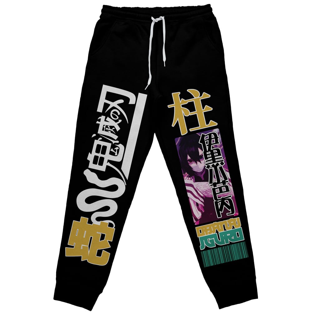Morukai "Obanai Iguro Demon Slayer Streetwear Sweatpants