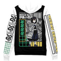 Morukai "Obanai Iguro Demon Slayer Streetwear Zip Hoodie Jacket