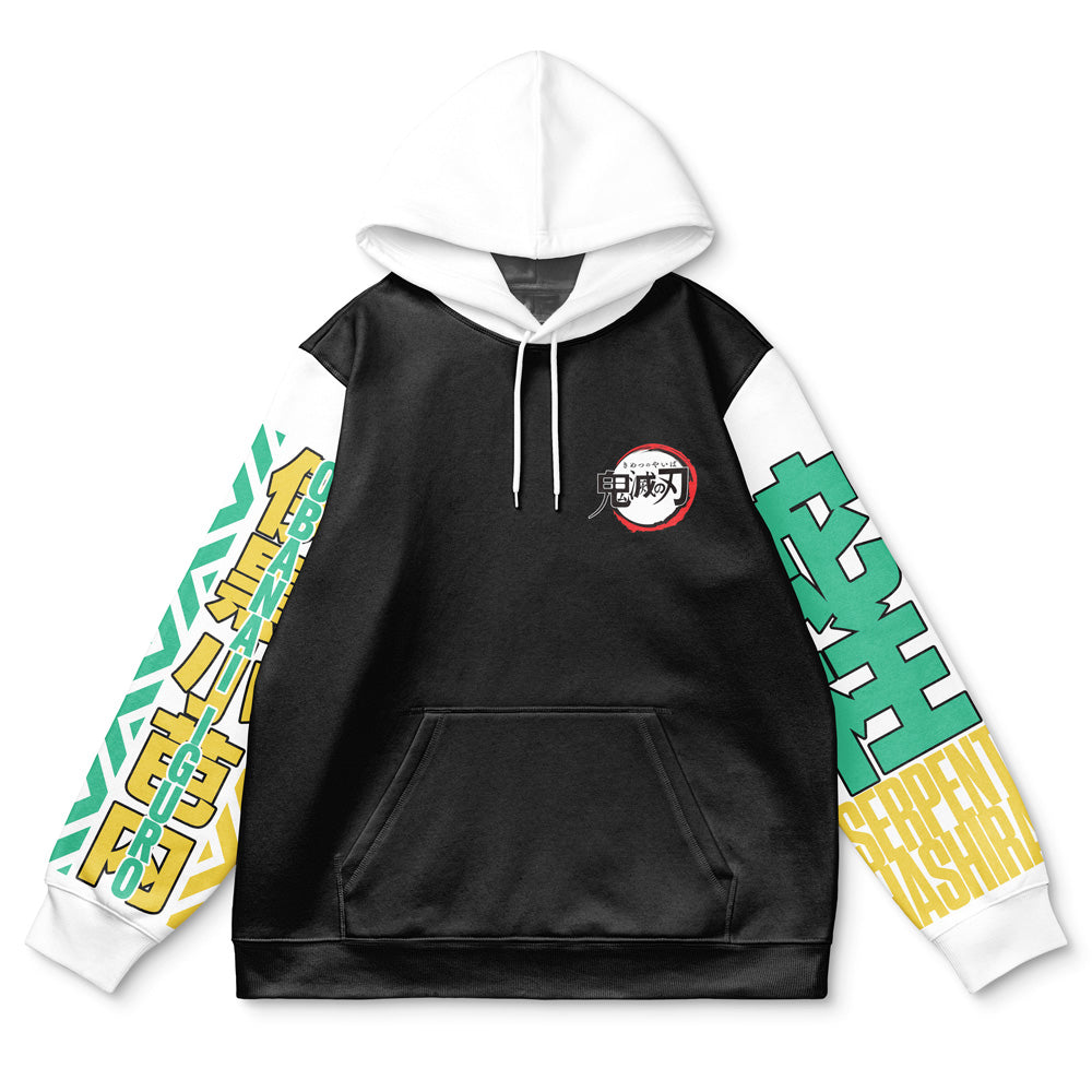 Morukai "Obanai Iguro V2 Demon Slayer Streetwear Hoodie