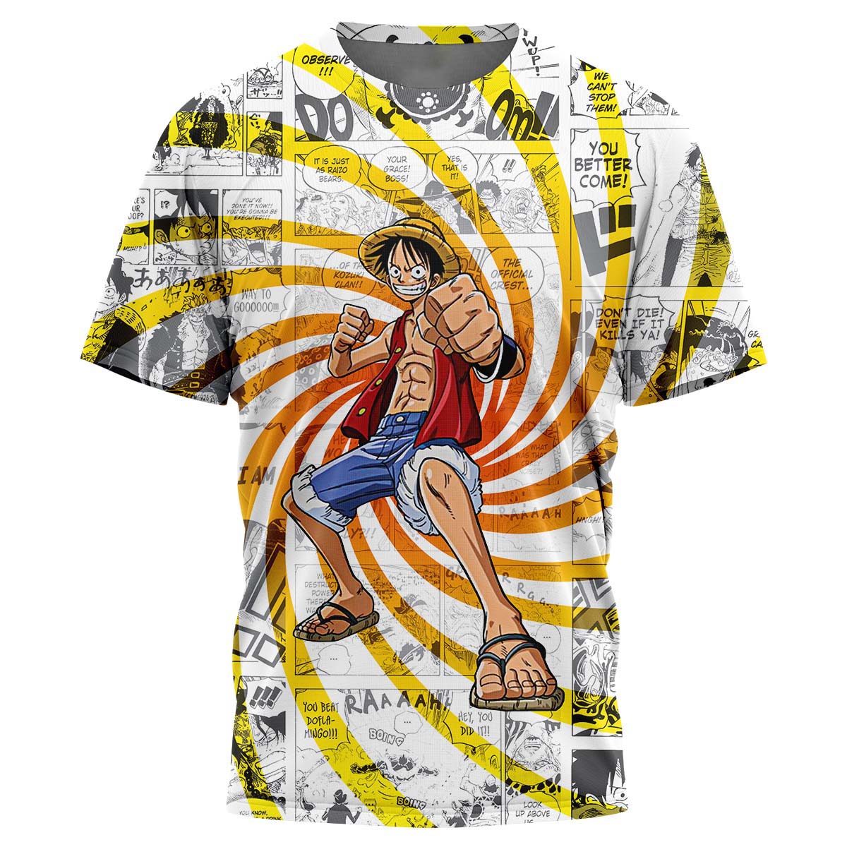 Morukai "One Piece Blazing Force Luffy T-Shirt