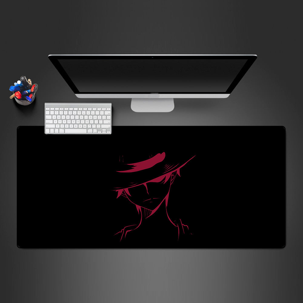 Morukai "Monkey D. Luffy Logo" One Piece Gaming Mouse Pad
