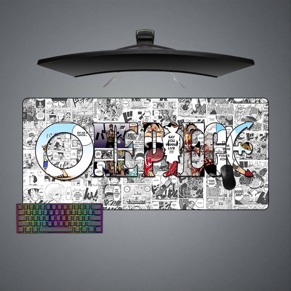 Morukai "Comic Pages" One Piece Gaming Mouse Pad