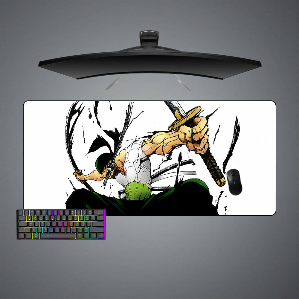 Morukai "Roronoa Zoro Swords" One PIece Gaming Mouse Pad