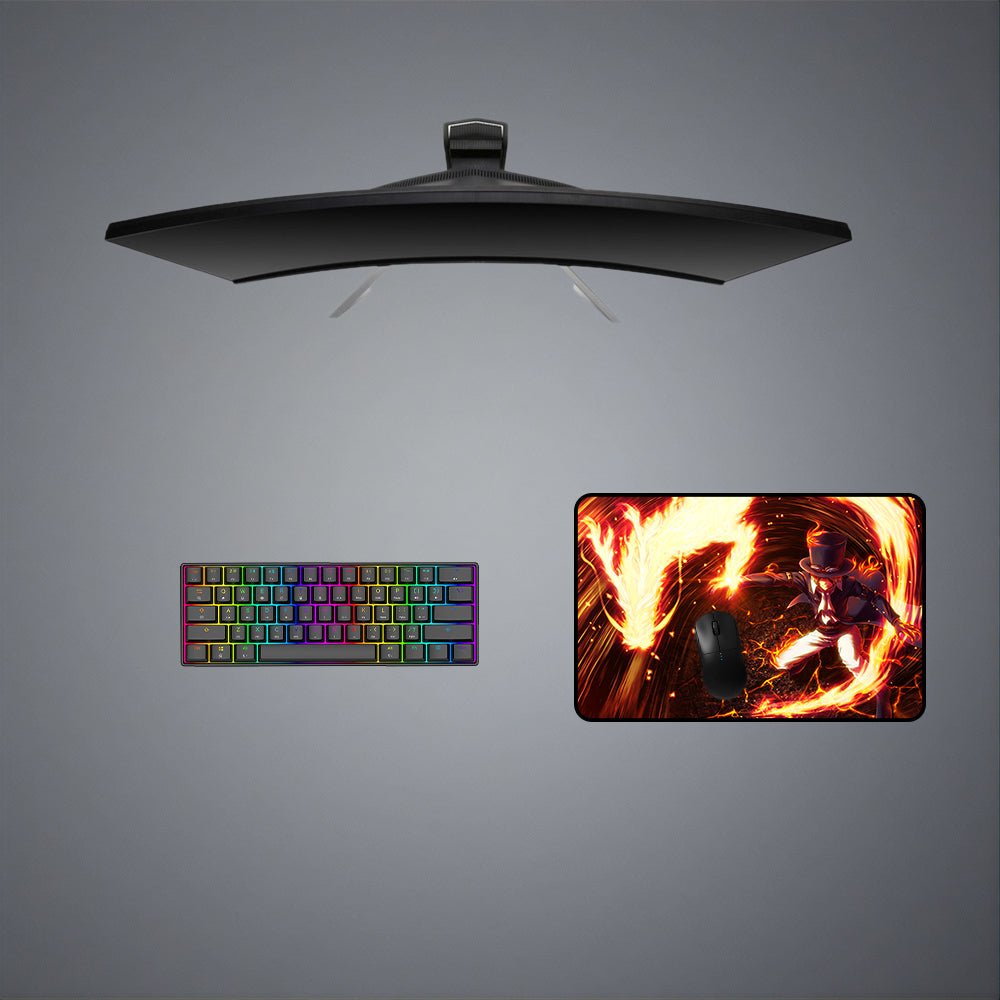 Morukai "Sabo Flame Dragon" One Piece Gaming Mouse Pad