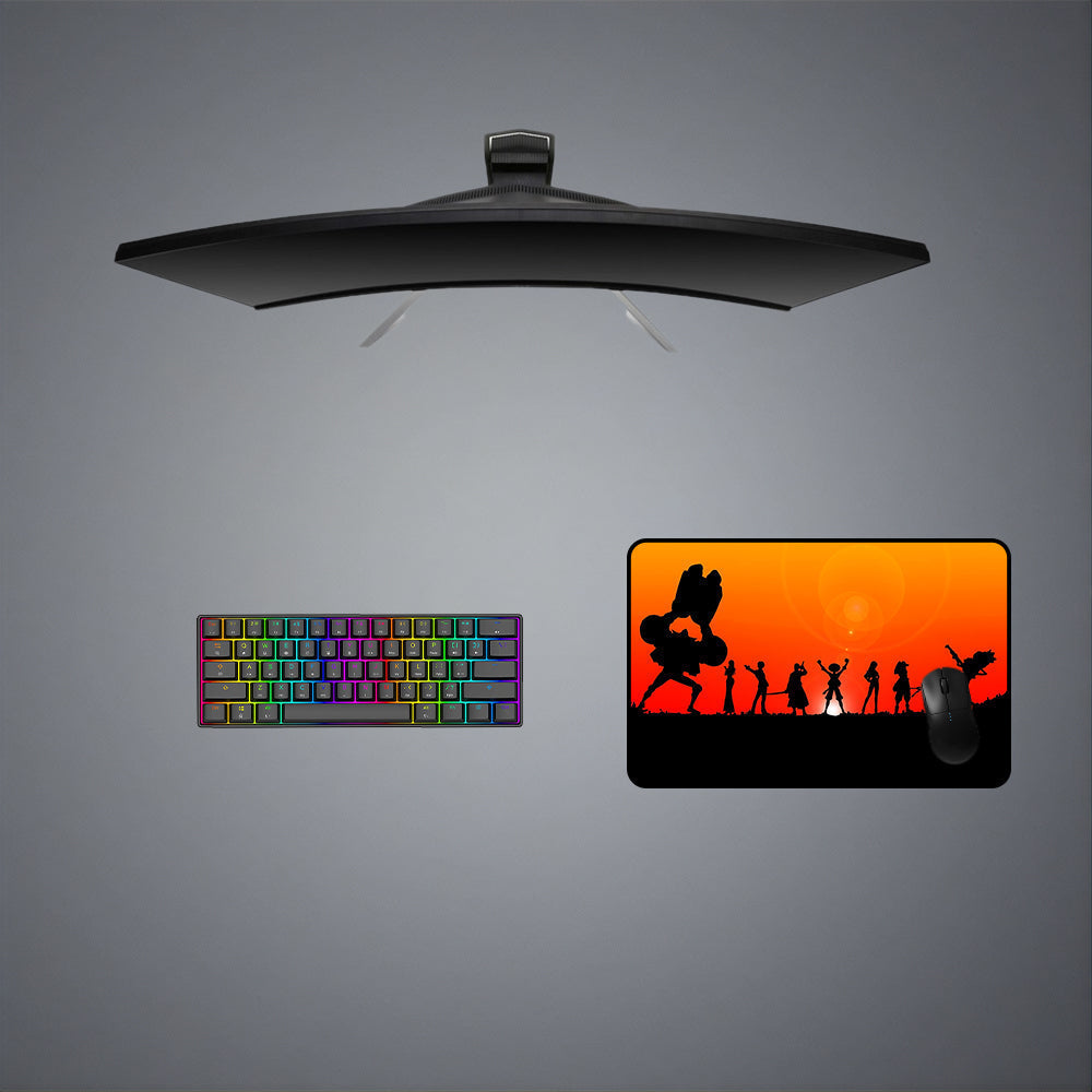 Morukai "One Piece Silhouette" Gaming Mouse Pad