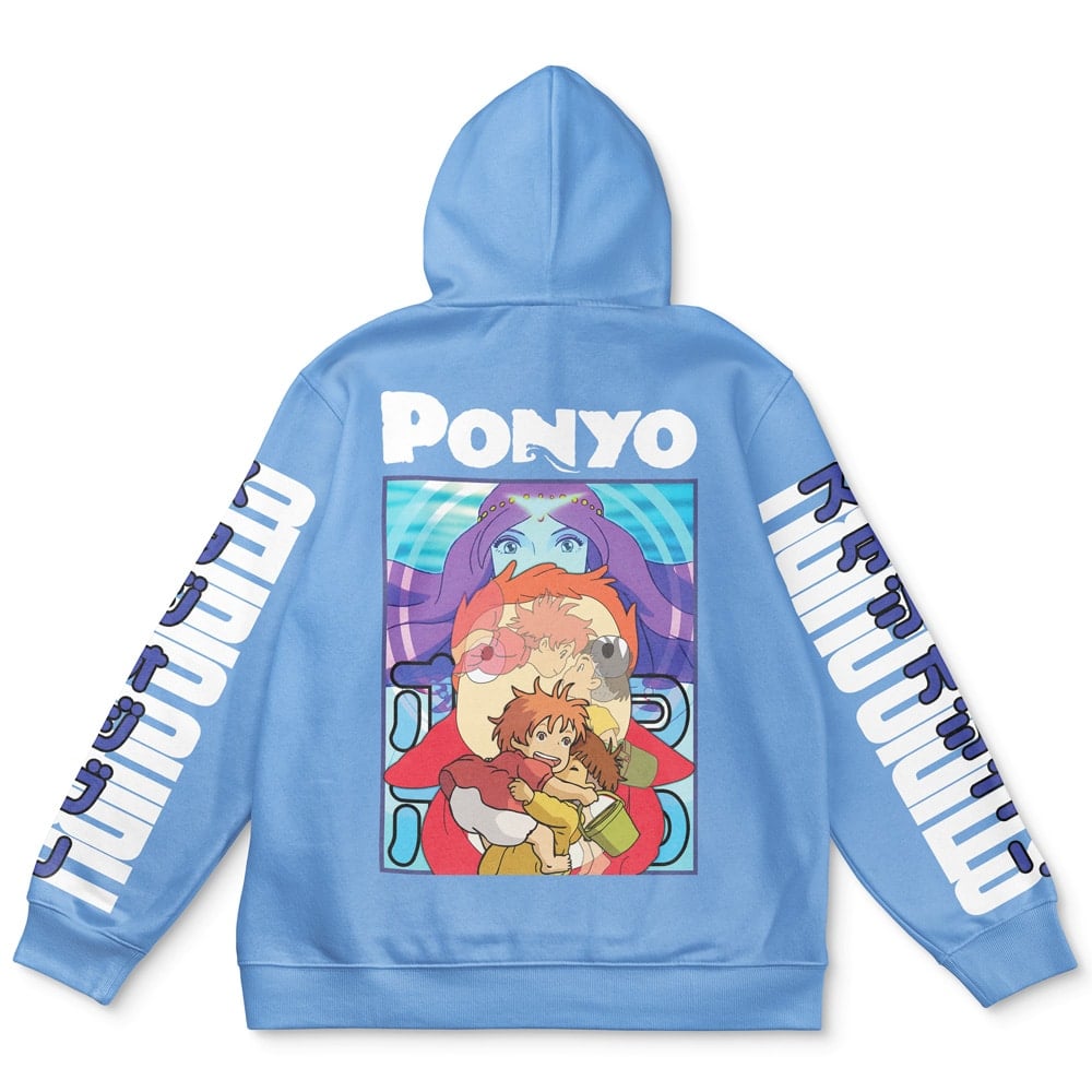 Morukai "Ponyo The Goldfish Girl" Ponyo Streetwear Hoodie