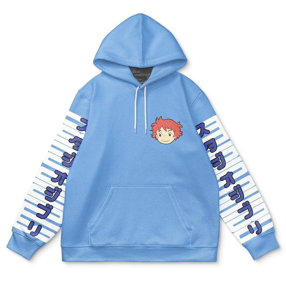 Morukai "Ponyo The Goldfish Girl" Ponyo Streetwear Hoodie