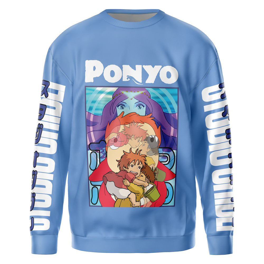 Morukai "Ponyo The Goldfish Girl" Ponyo Streetwear Sweatshirt